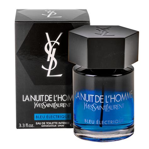 yves saint laurent men's la nuit de l'homme bleu électrique|ysl nuit de l'homme parfum.